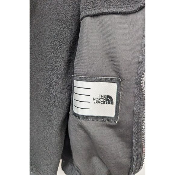 The‎ North Face Girls Medium Black Polartec Fleece Full Zip Jacket Zip Pockets - Picture 9 of 11